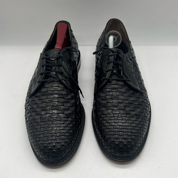 Lloyd Valdez Germany   Black leather Dress Shoe Size 10 /44.5 - Picture 1 of 10